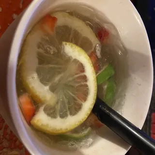 32. Pineapple Lemon Sparkling Water