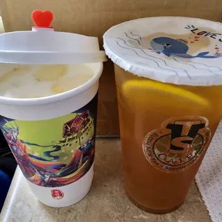 47. Honey Lemon Green Tea