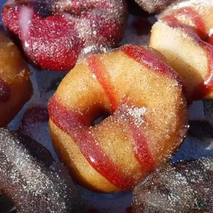 Mini Donuts with a sprinkling of Cinnamon Sugar