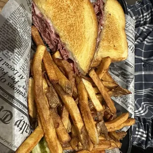 Rueben sandwich