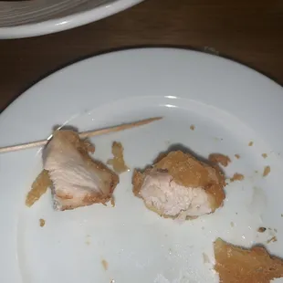 Unordered chicken....found in the fried mushroom basket