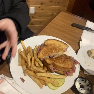 Fresh Ruben sandwich