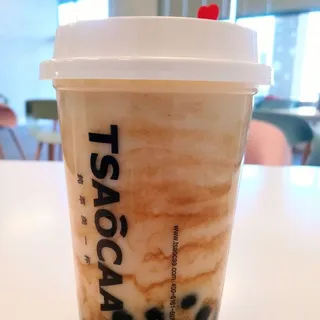 Peach Oolong Milk Tea