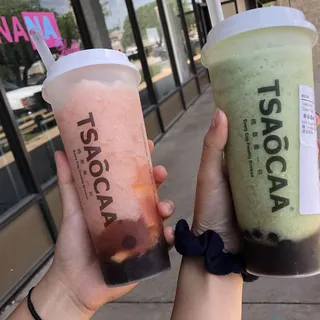 Grapefruit Green Tea Slush