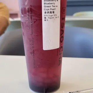 Blueberry Green Tea Slush