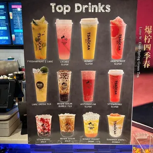 Top drinks