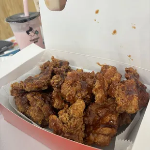 soy garlic &amp; honey garlic