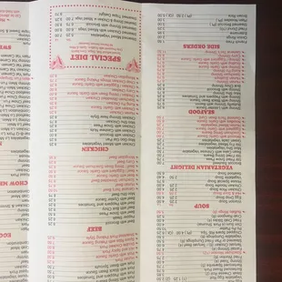 Menu part 1