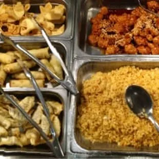 Fresh, hot Chinese buffet!