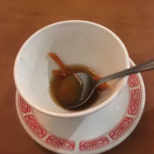 I forgot to take a picture of the soup before I ate it but it was delicious