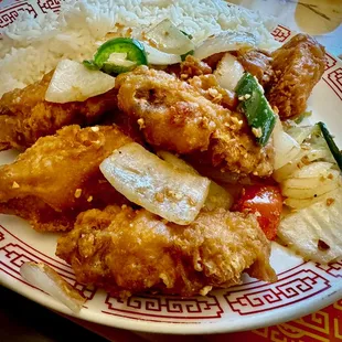 This is the delicious salt &amp; pepper chicken wings dish I had recently.