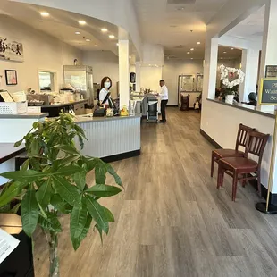 sushi and sashimi, interior