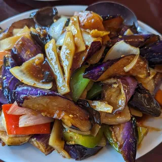 Garlic Flavor Egg Plant