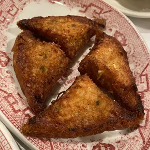 Underrated shrimp toast. Delish