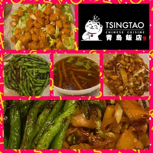 Montage of images from Tsing Tao Restaurant