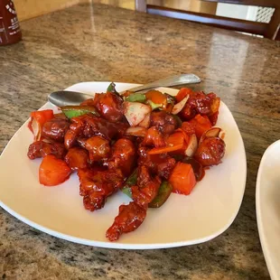Sweet-and-sour pork
