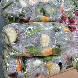 Chopped and ready to cook!