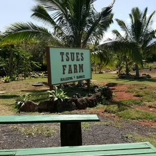 a sign for tsue's farm