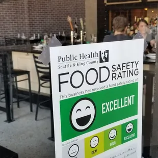 They doing a GREAT food safety