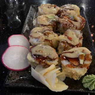 Seattle Crunch Roll ( Tempura Fried )