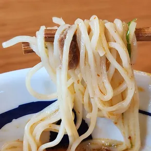 Nicely cooked noodles - Deluxe Tonkatsu Ramen