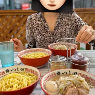 Pasadena Princess with Agitama Tsukemen (with Seasoned Soft-Boiled Egg)