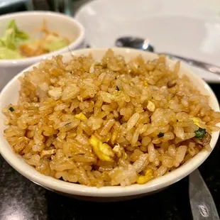 a bowl of fried rice