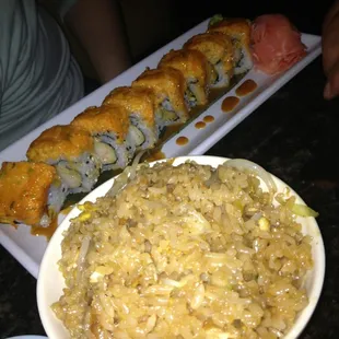 Pink Dragon Roll