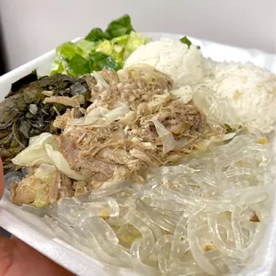 Hawaiian Mix Plate.