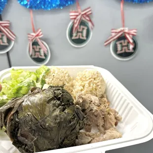Lau lau plate