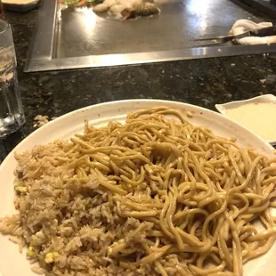 an extra side noodles w my meal yummy