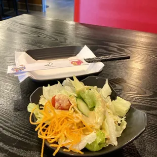 Ginger side salad