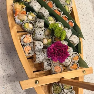 sushi and sashimi