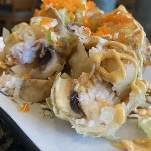 Stuffed Mushroom Tempura