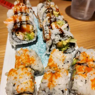 Various rolls