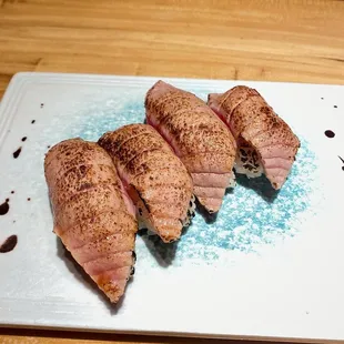 Salmon Fire Sushi
