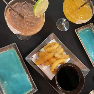 Margaritas &amp; vegetable *Tempura Appetizer