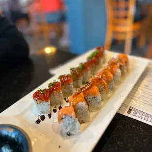 food, sushi and sashimi