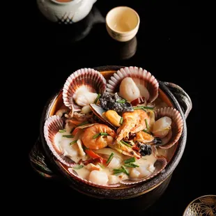 Seafood Cream Nabe