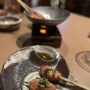 Chicken skewer