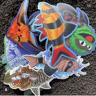 All stickers and artwork designed by myself