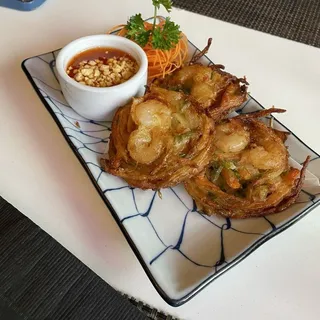 Korean Shrimp Pancake
