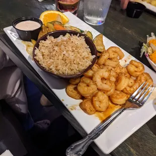 Shrimp hibachi