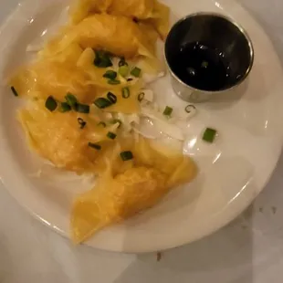 Spicy Shrimp Potstickers