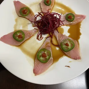 Yellowtail Carpaccio