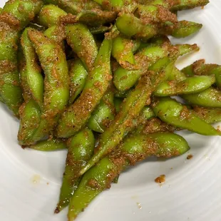 Garlic Edamame