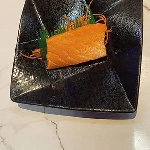 Smoked Salmon sashimi