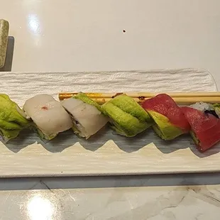 Rainbow roll