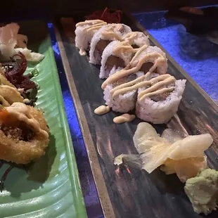 food, sushi and sashimi, sushi, sashimi
