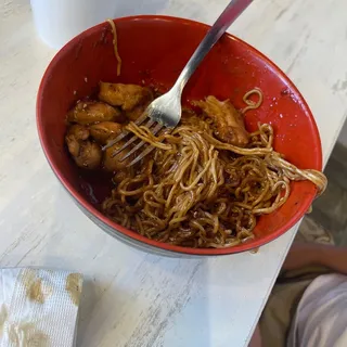 Chicken Yakisoba with Vegetables
